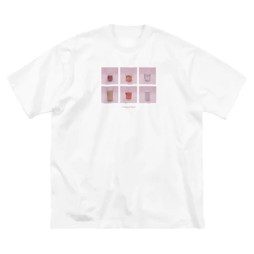 glasses ビッグシルエットTシャツ