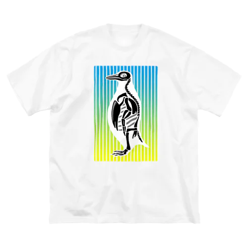 Penguin's skeleton ビッグシルエットTシャツ