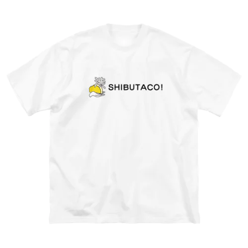 ＼渋谷でタコス！／ SHIBUTACO! 公式ロゴ（横） Big T-Shirt