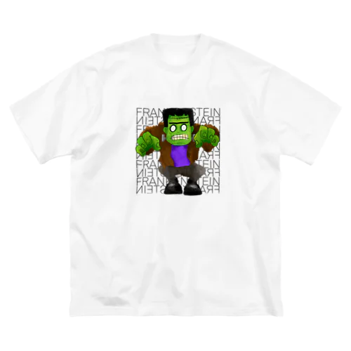 Halloween Frankenstein Liam Fitzpatrick  ビッグシルエットTシャツ