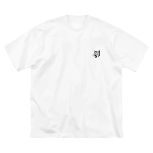 Cat Hiss Fever ビッグシルエットTシャツ