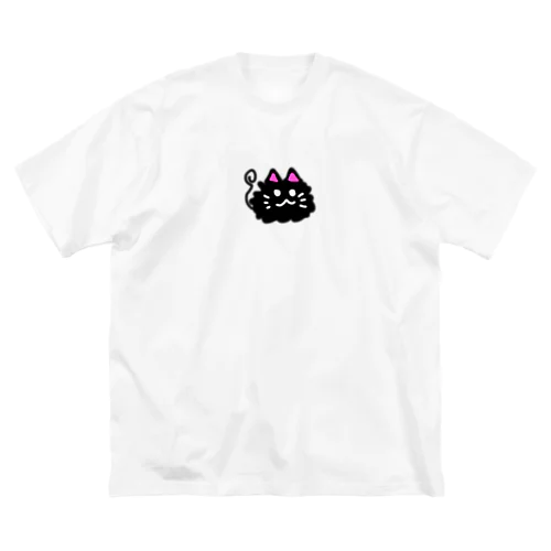 漆黒のもーにゃ ビッグシルエットTシャツ