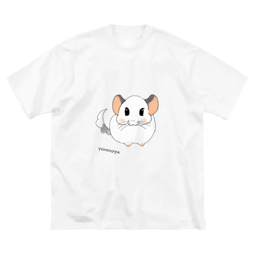 ホワイトチンチラ ビッグシルエットTシャツ