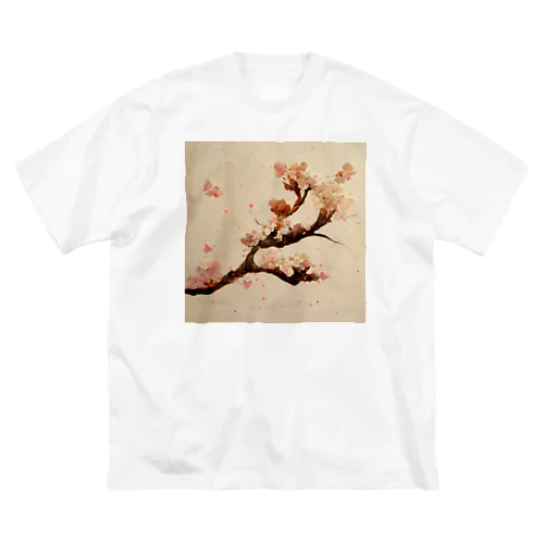 AI「桜」Tシャツ（1） Big T-Shirt