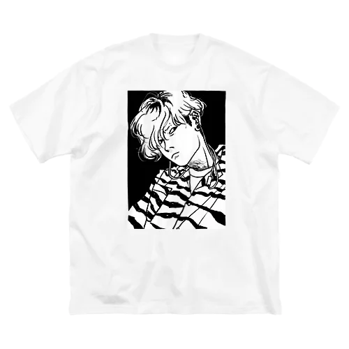 Kちゃん睨み Big T-Shirt