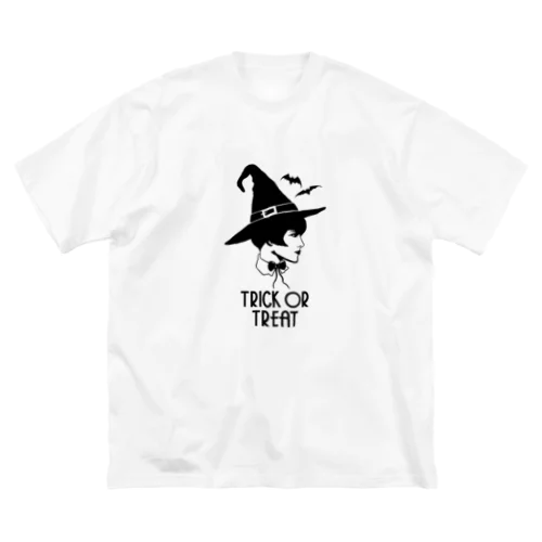 Trick or Treat (ハロウィンの魔女） ビッグシルエットTシャツ