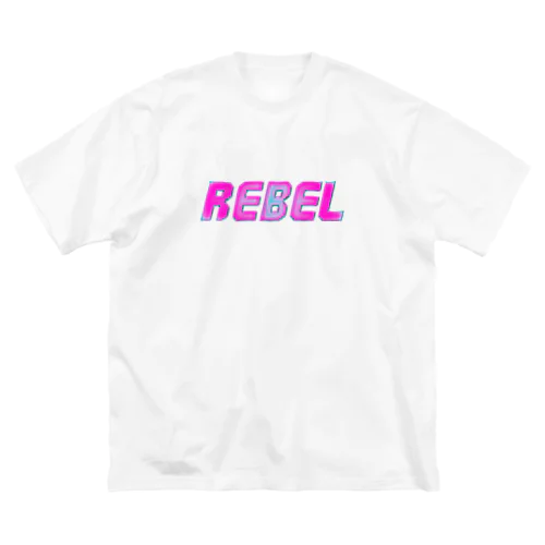 REBEL ビッグシルエットTシャツ