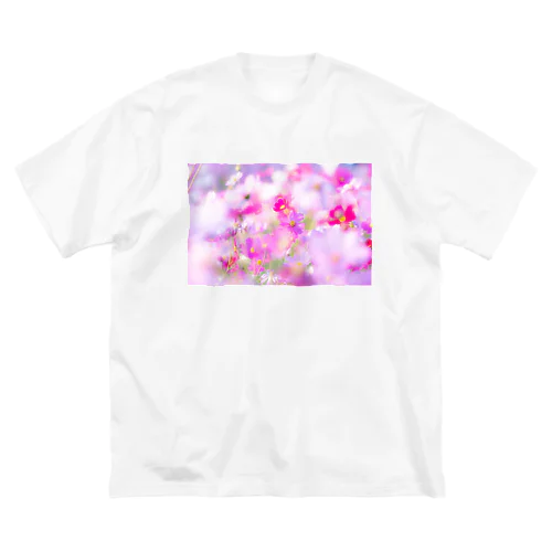 ピンクノコスモス Big T-Shirt