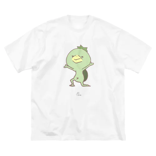 カッパ「いぇーい！」 ビッグシルエットTシャツ