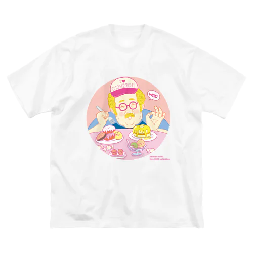 オジ・スイーツ × パラダイス ビッグシルエットTシャツ