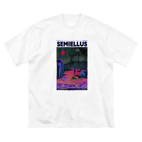 SEMIELLUS blue Big T-Shirt