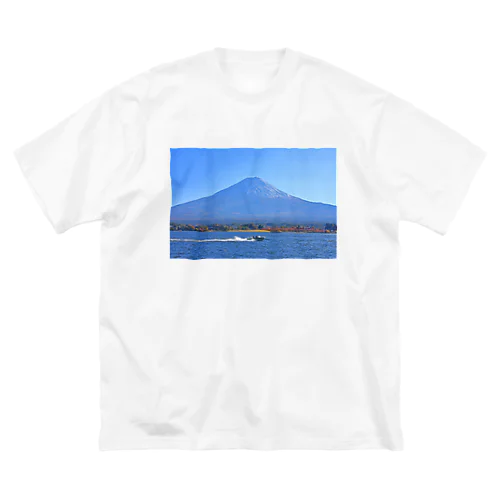 行楽日和 - The perfect day for boating - ビッグシルエットTシャツ