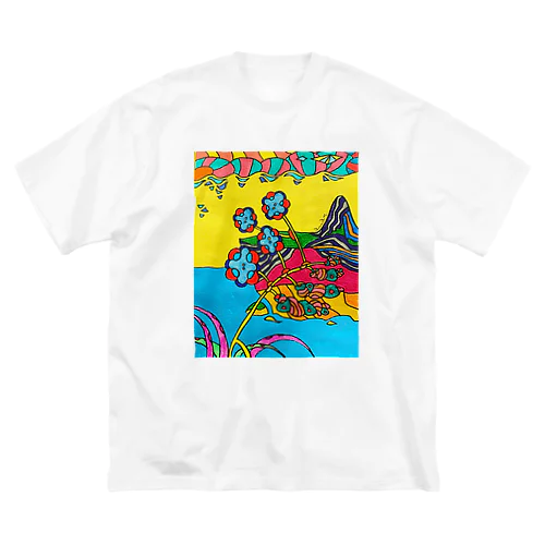 高地に咲く花 Big T-Shirt