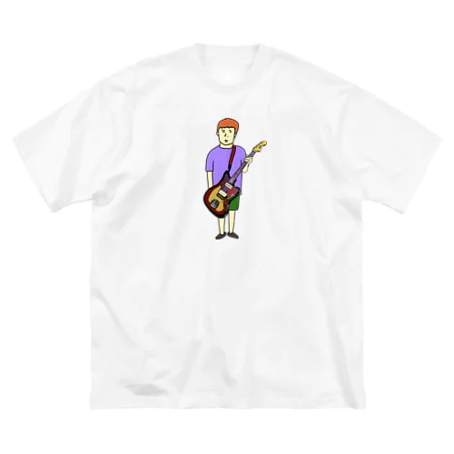 ギターしゃい君 ビッグシルエットTシャツ