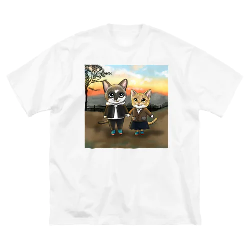 夕暮れデート Big T-Shirt