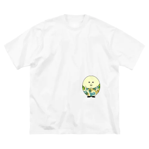 悟った卵 ビッグシルエットTシャツ