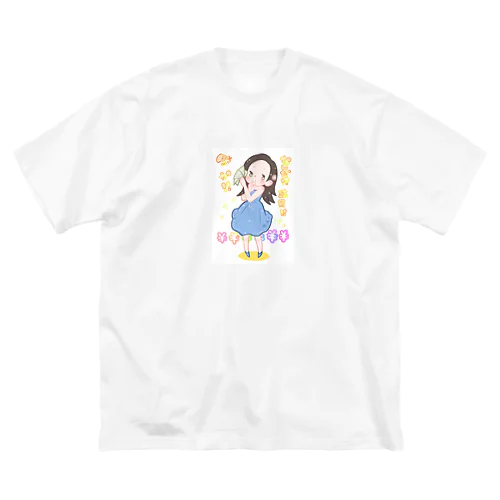 歌姫かえりん ビッグシルエットTシャツ