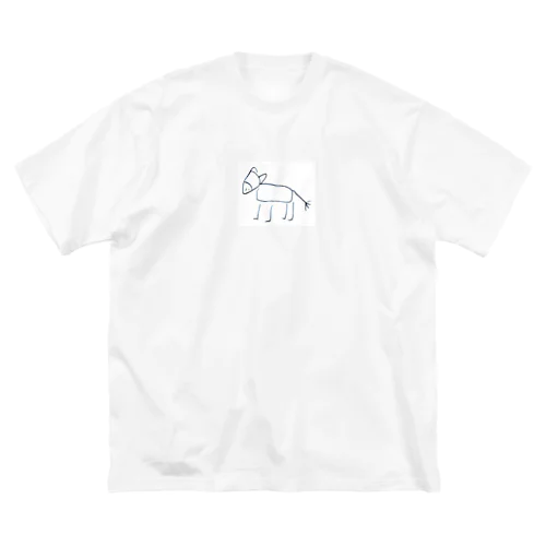 まぁまぁうま ビッグシルエットTシャツ