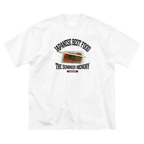 縁日焼きそば（ビンテージ風） ビッグシルエットTシャツ