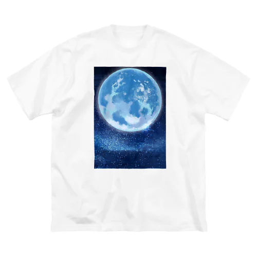 blue moon ビッグシルエットTシャツ