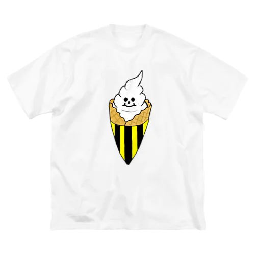 電柱ソフトくん ビッグシルエットTシャツ