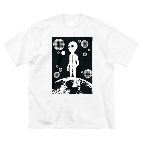 「地球の男に飽きたところよ」 Big T-Shirt