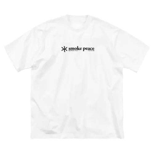 smoke peace ビッグシルエットTシャツ