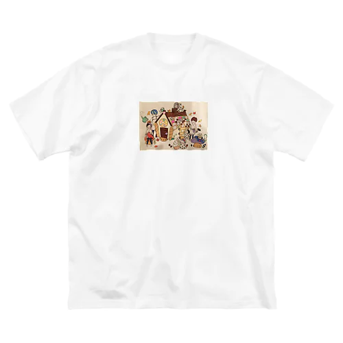 お菓子の国のブレイクタイム Big T-Shirt