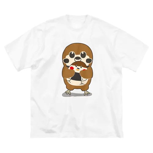 だっこしてね ビッグシルエットTシャツ