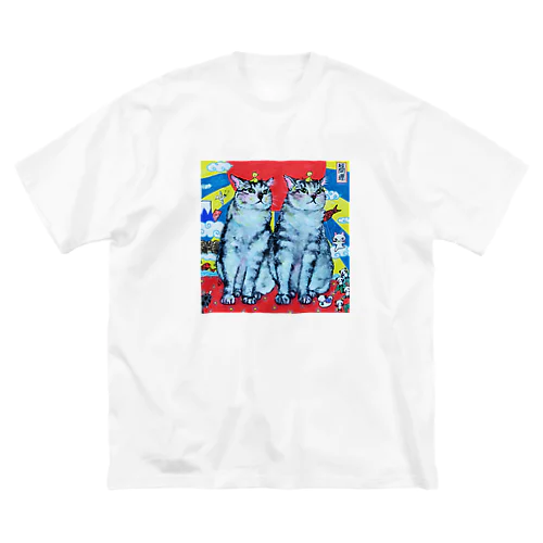 開運猫 Big T-Shirt