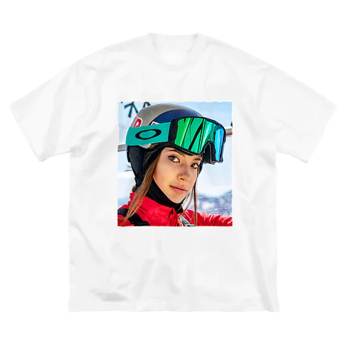 Eileen Gu American born freestyle skier ビッグシルエットTシャツ