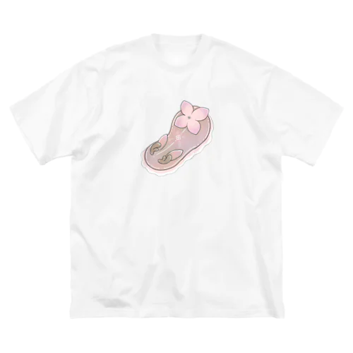 ツノアリウサギアジサイモドキウミウシ 桃色ver. Big T-Shirt