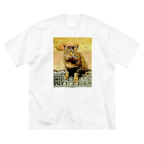 猫のとらじ ビッグシルエットTシャツ