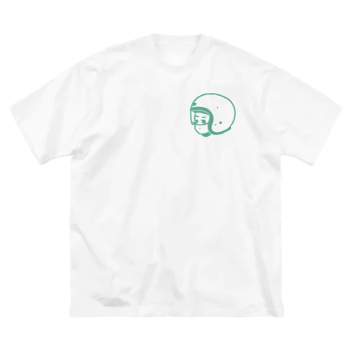 ヘルメットちゃん ビッグシルエットTシャツ