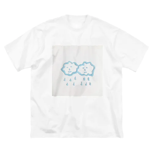 Fluffy Cloudy ビッグシルエットTシャツ