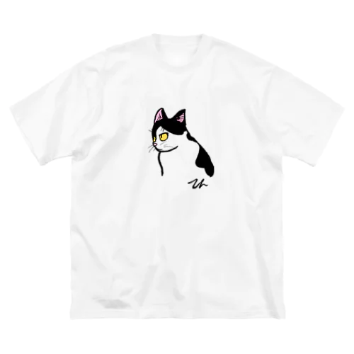 猫のテン ビッグシルエットTシャツ