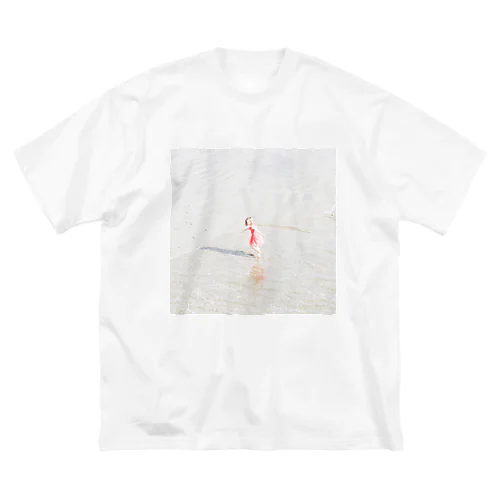 landscape・girl ビッグシルエットTシャツ