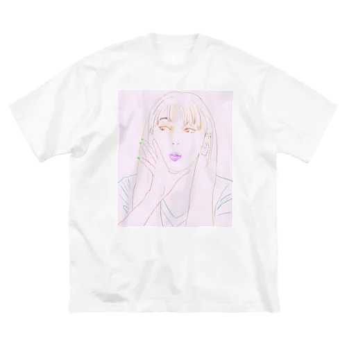 GIRL ビッグシルエットTシャツ