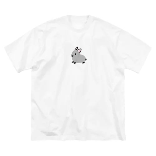 うさぎ　サイアミーズスモークパール Big T-Shirt