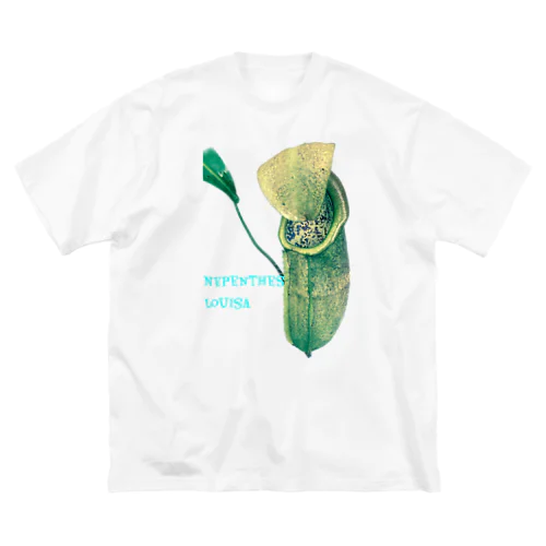 食虫植物　ネペンテス　ルイーザ ビッグシルエットTシャツ