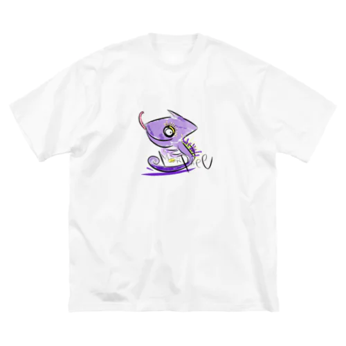 カメ・レオンくん ビッグシルエットTシャツ