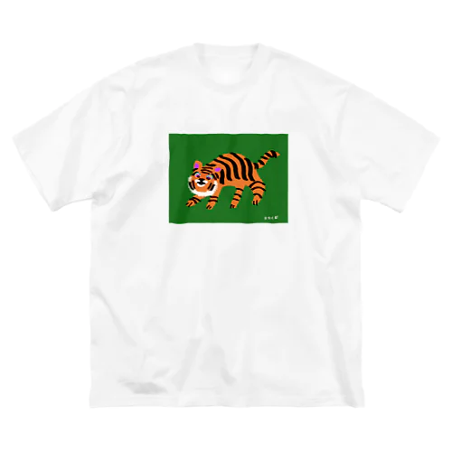 トラ ビッグシルエットTシャツ