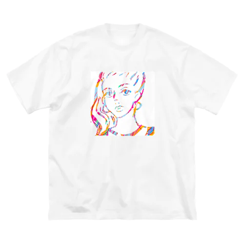 カラフル姉さん Big T-Shirt