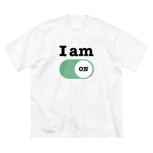 I am ON/OFF ビッグシルエットTシャツ