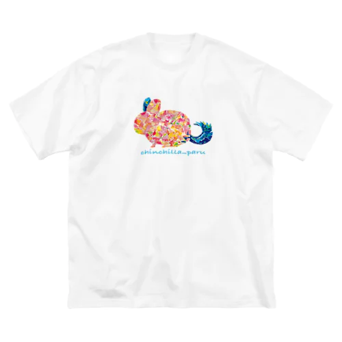 チンチラのパル　シルエットデザイン ビッグシルエットTシャツ