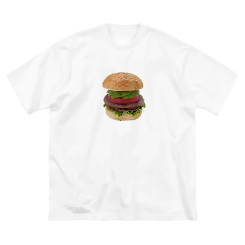 アボカドバーガー ビッグシルエットTシャツ