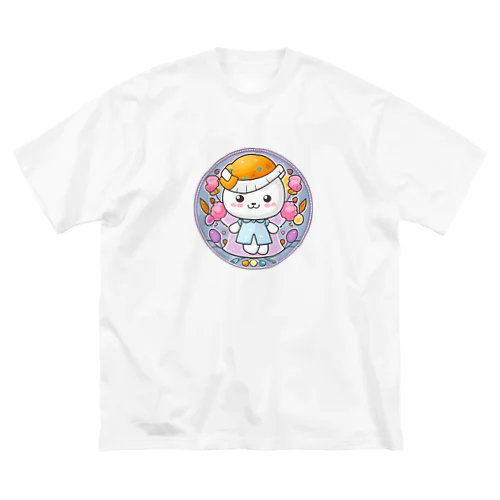 Cutie White Bear Big T-Shirt