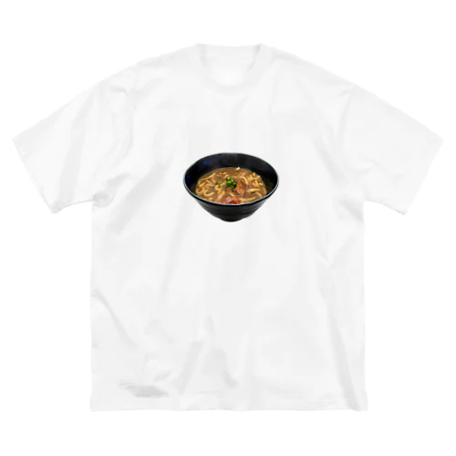 カレーうどん ビッグシルエットTシャツ