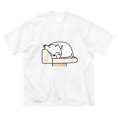 キャットタワーのてっぺん ビッグシルエットTシャツ