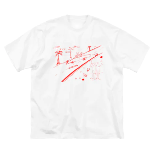 ハートくんlife Big T-Shirt